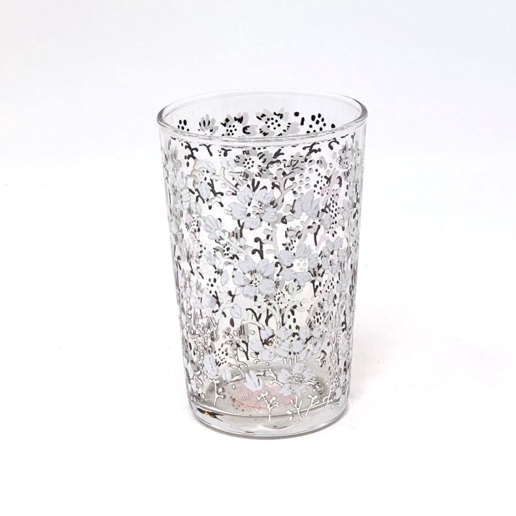 Set of 6 Eden Clear Silver