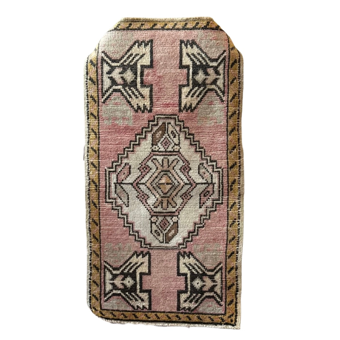 Vintage Mini - Pink and Charcoal