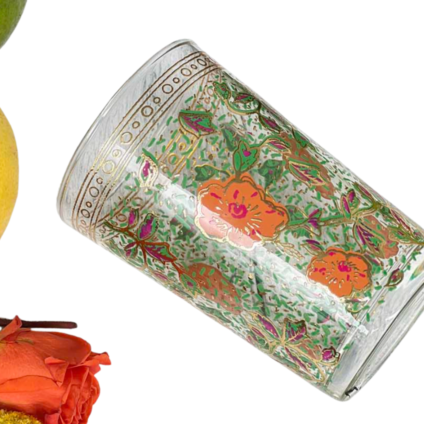 Set of 6 Tea Glasses Garden design