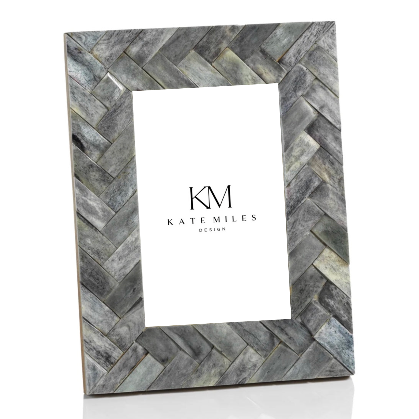 Mayfair Woven Bone Photo Frame - 4x6