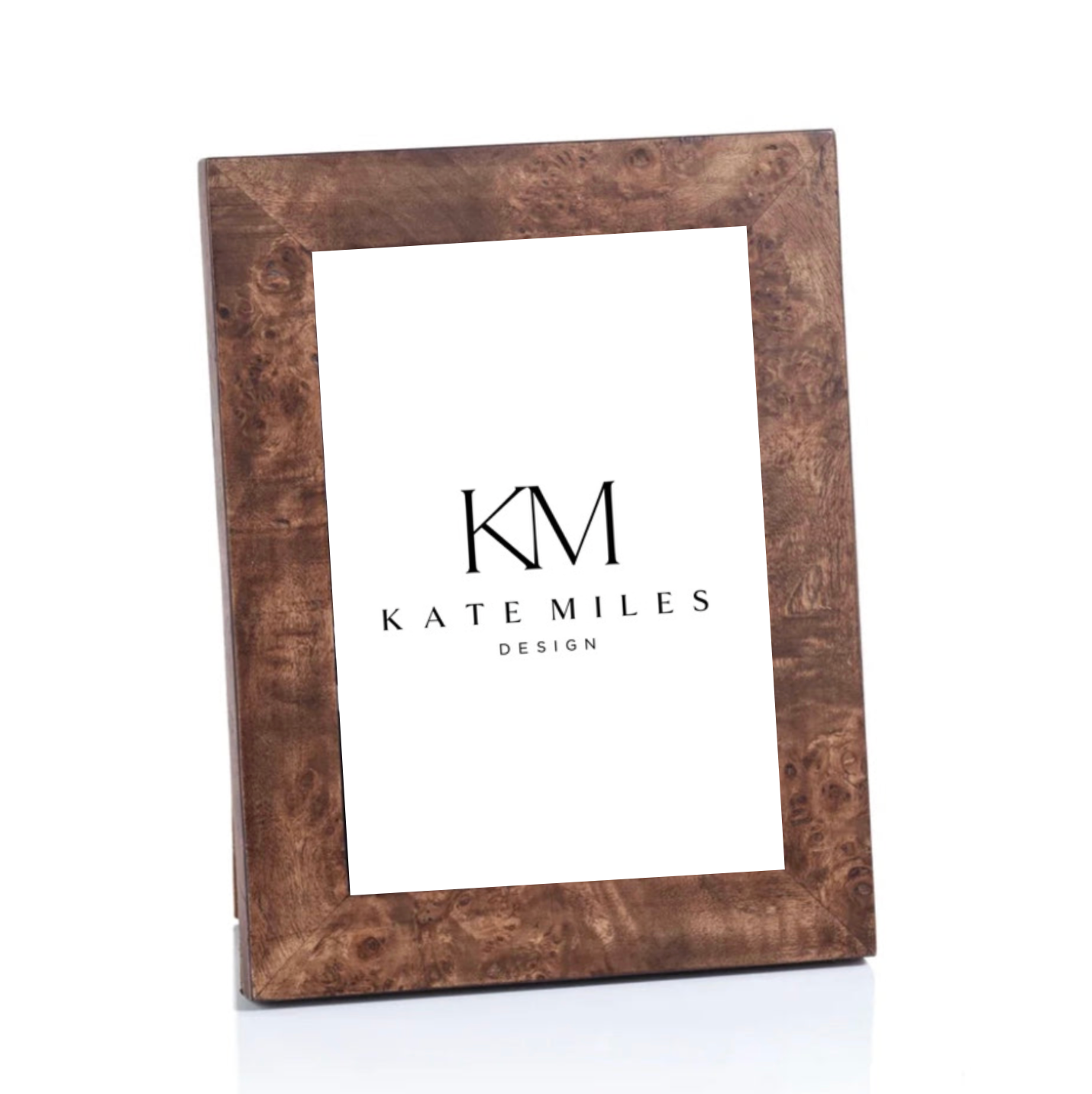 Rosso Burl Wood Photo Frame - 8x10