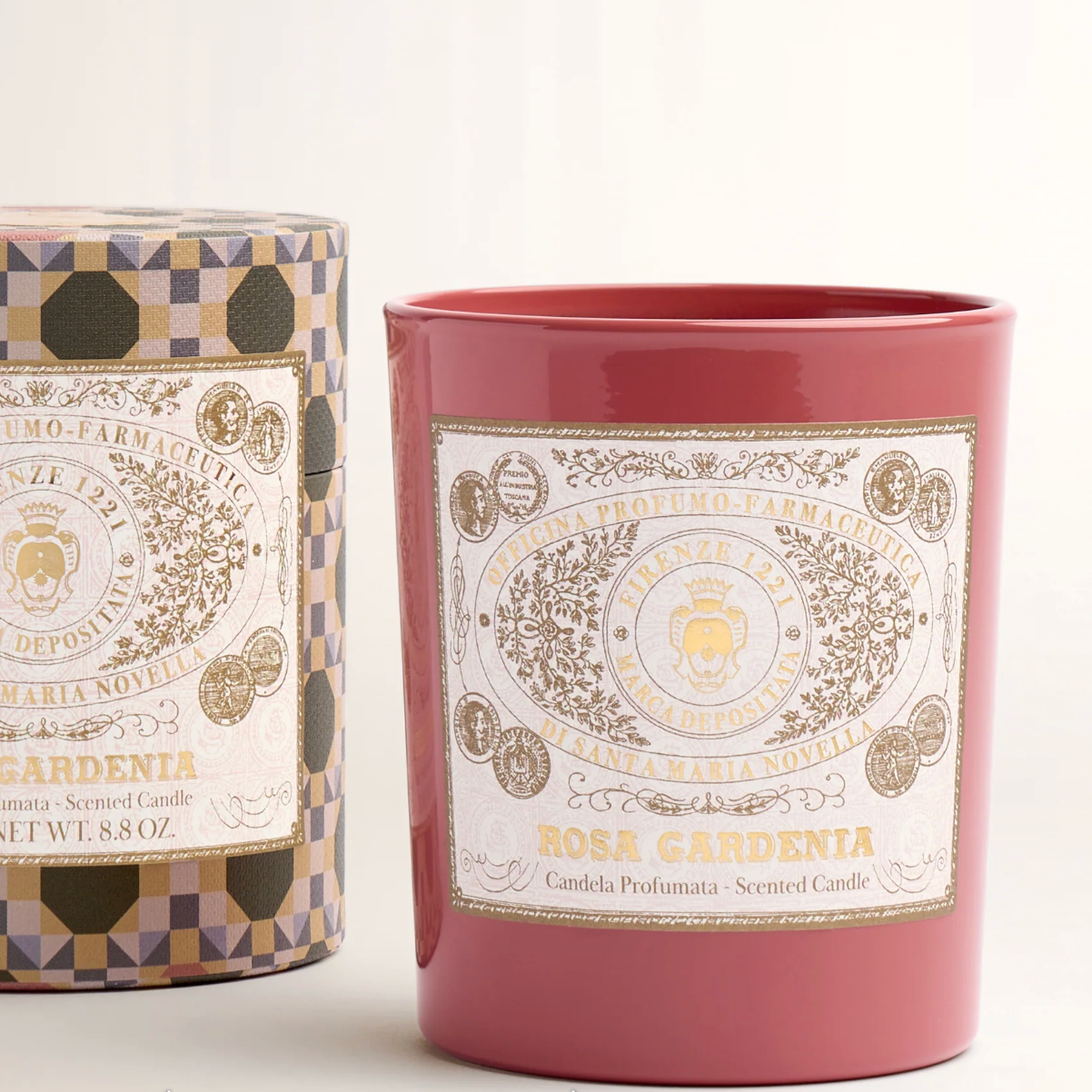 Rosa Gardenia Candle