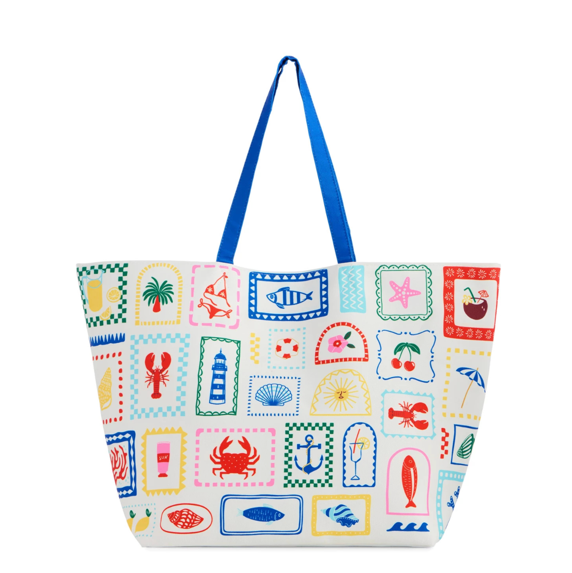 SEASIDE CARRYALL TOTE,MULTI