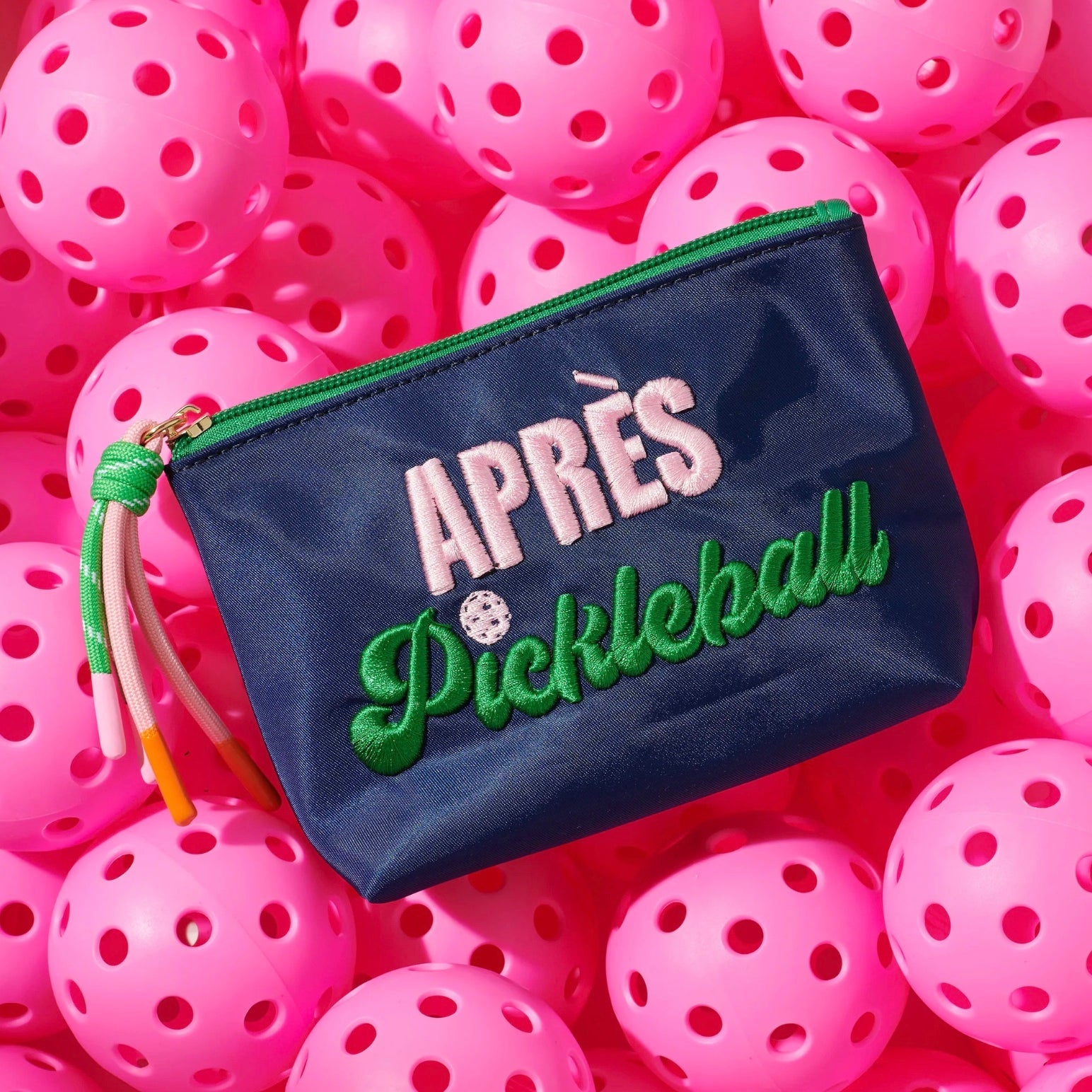 "Après Pickleball" Small Zip Pouch