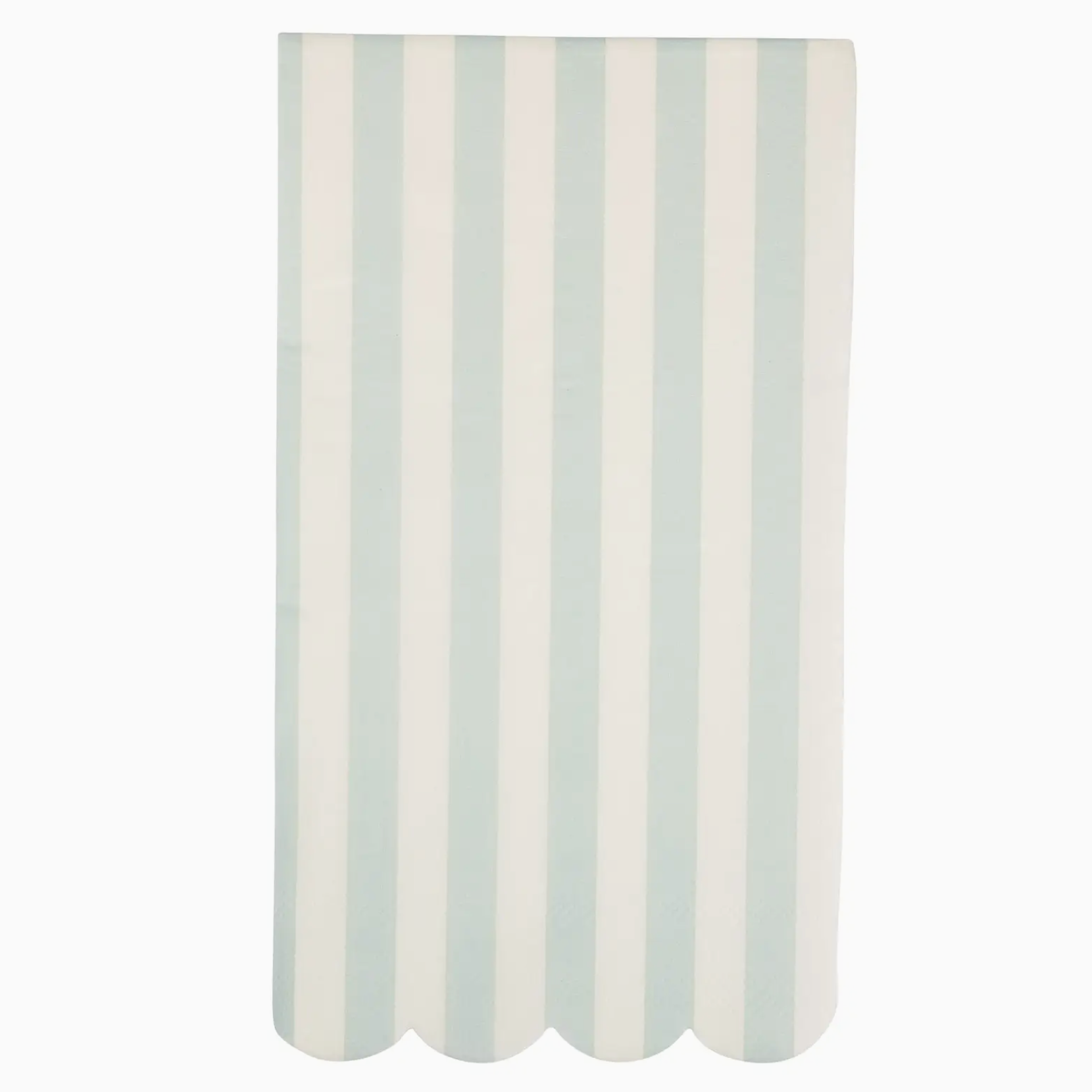 Green Striped Guest Napkin