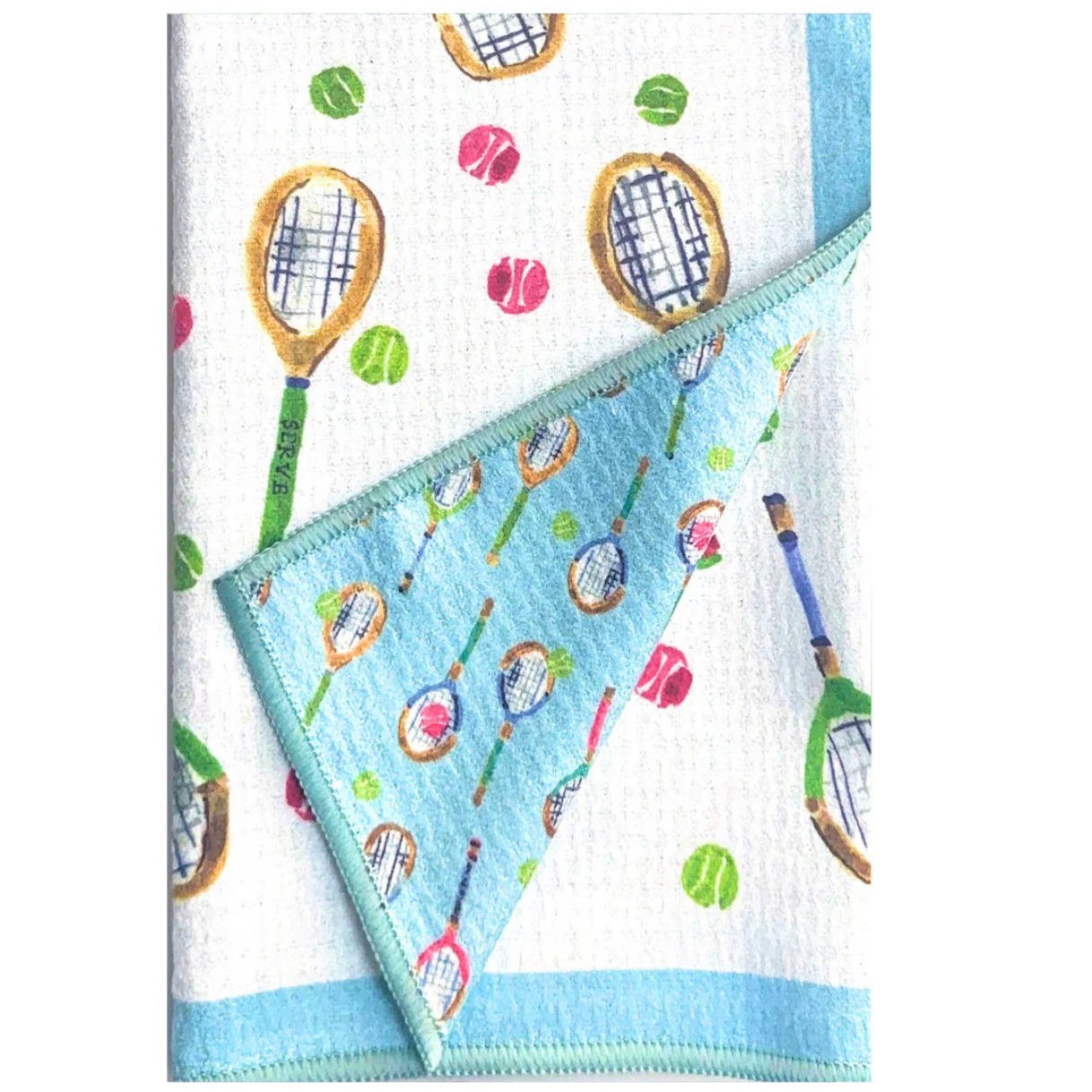 Serve It Up Tea Towel