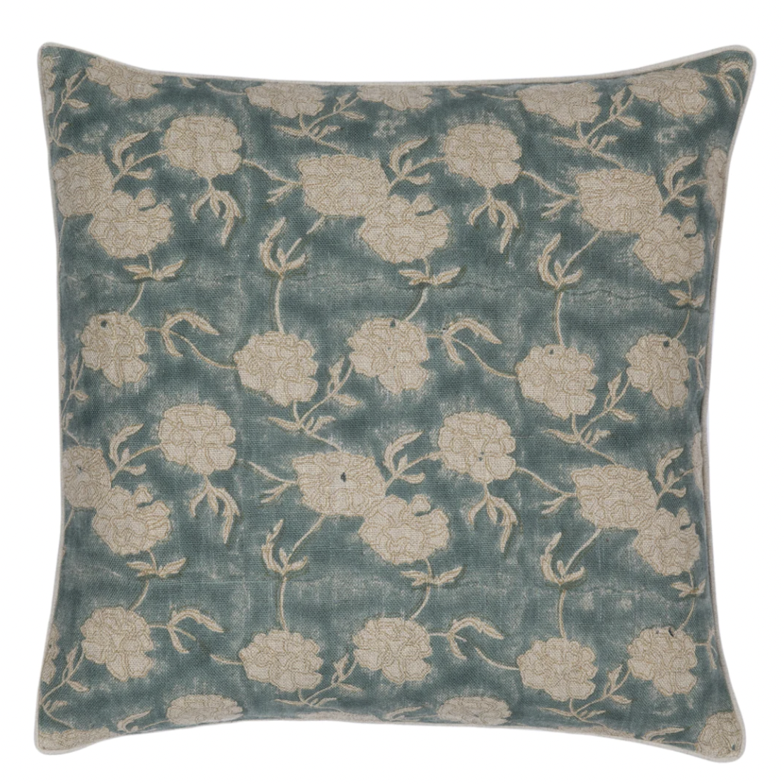Modern Marigold Teal Pillow 20x20