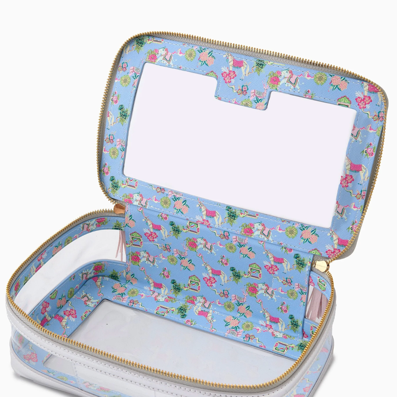 Silver Tile Storage Bag