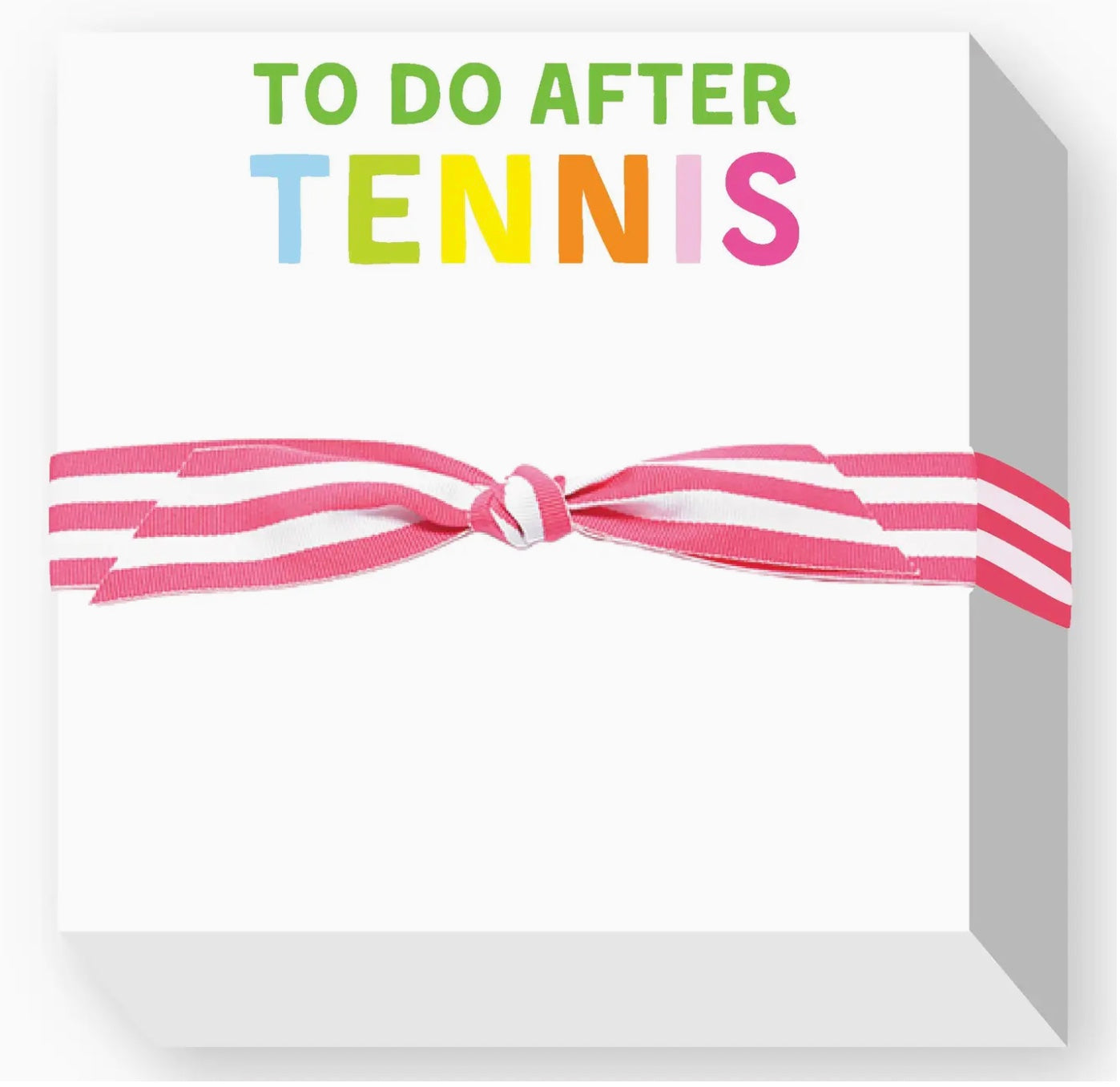To Do After Tennis Chubbie Notepad