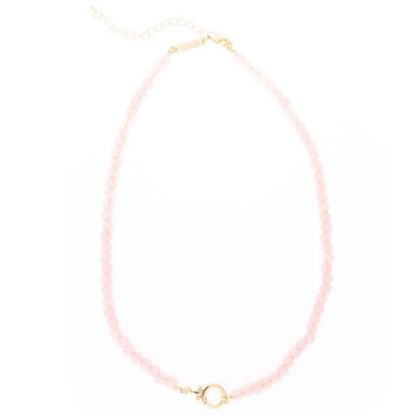 Thea Necklace- Blush