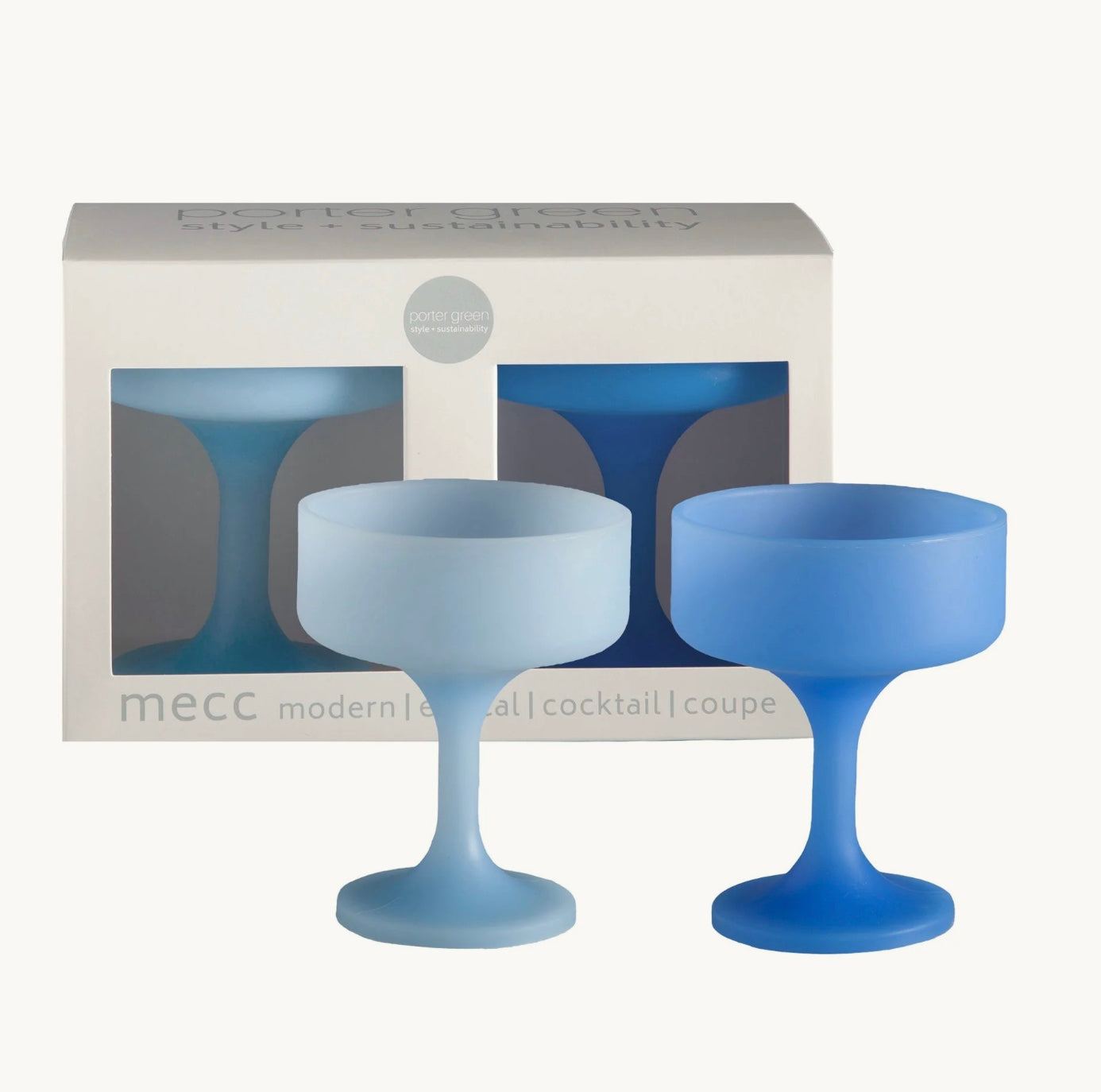 Mecc / Silicone Unbreakable Cocktail Coupes