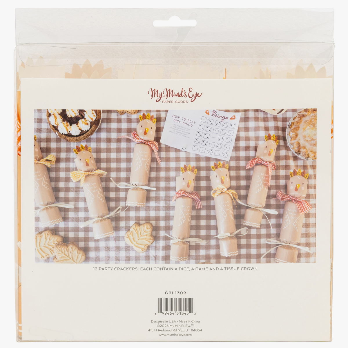 Harvest Turkey Cocktail Paper Napkins