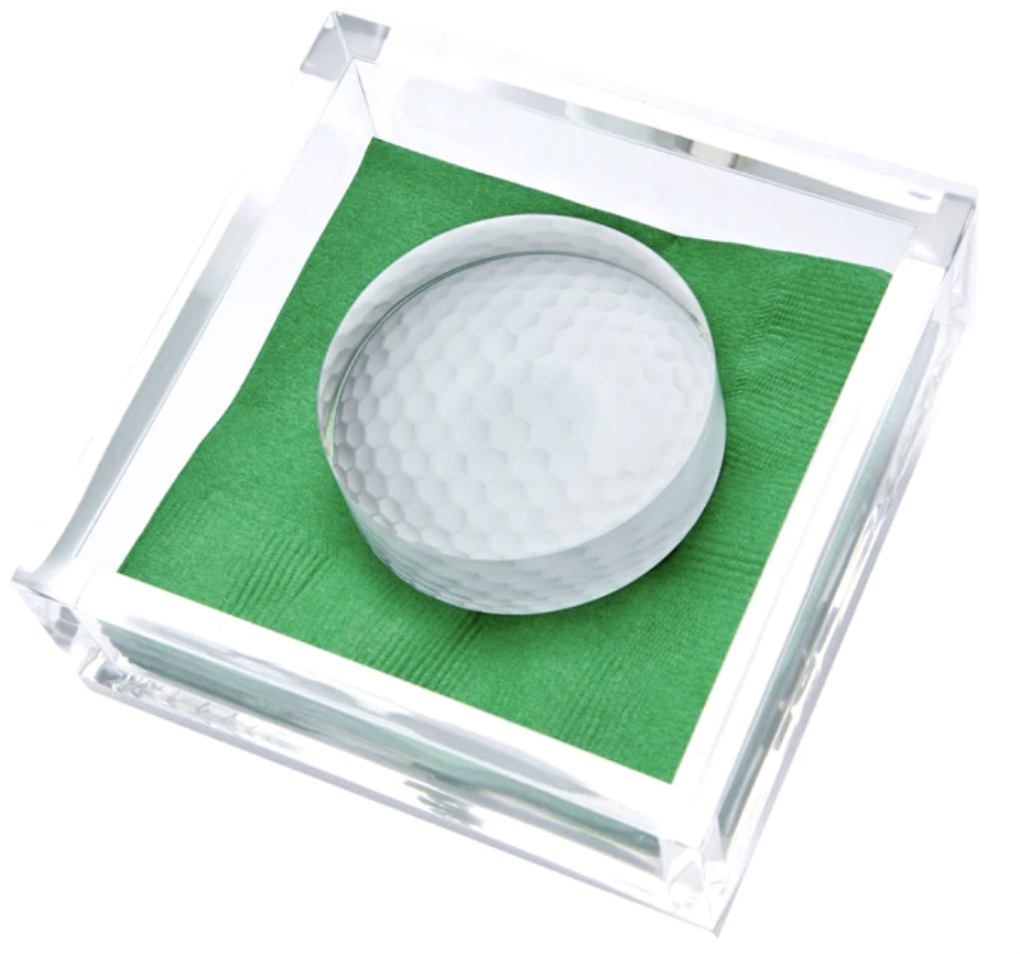 Cocktail Napkin Weight - Golf