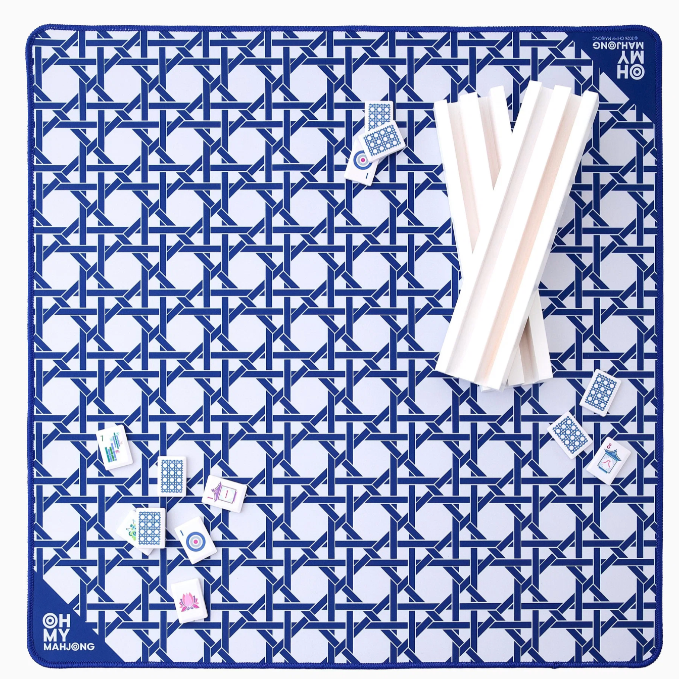 Mini Blue Cane Mat