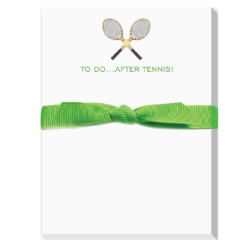 To Do After Tennis Mini Notepad