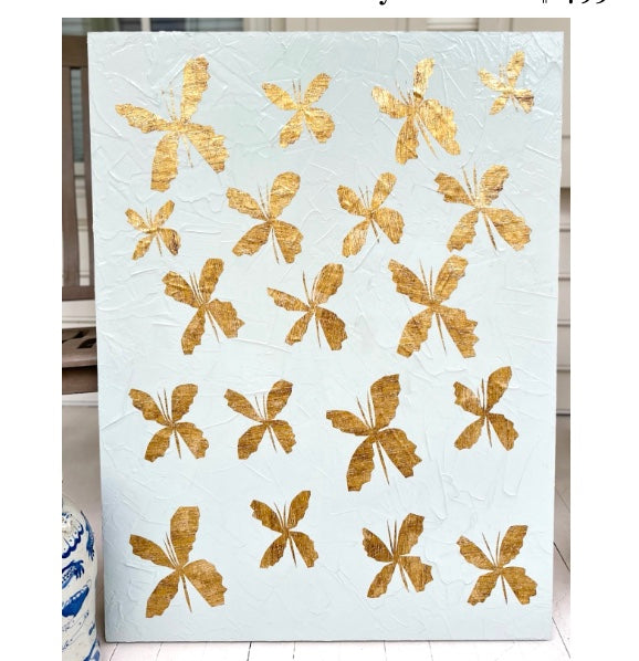Gilded Butterfly Plaster