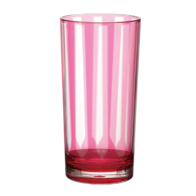 20 oz. Acrylic Drinking Glass with Stripes, 3 Colors