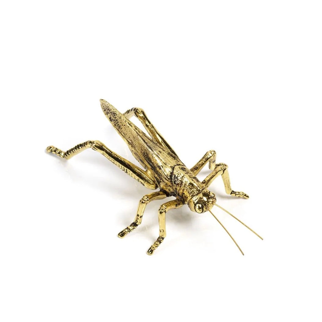Decorative Gold insect grasshopper