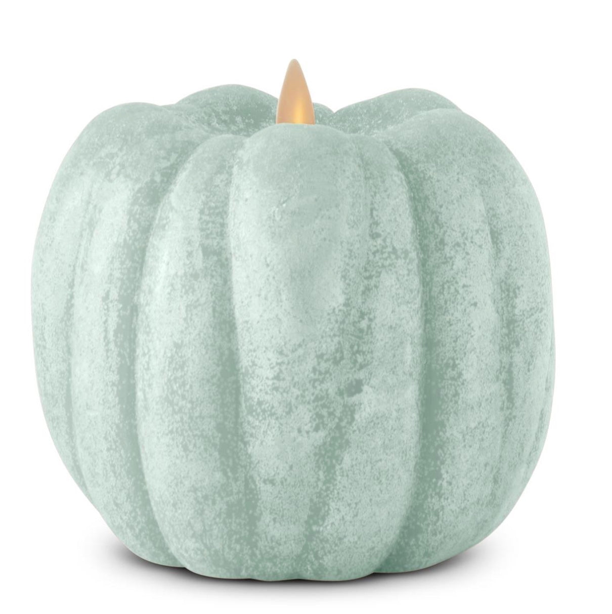 4.5" Green Wax Pumpkin Candle