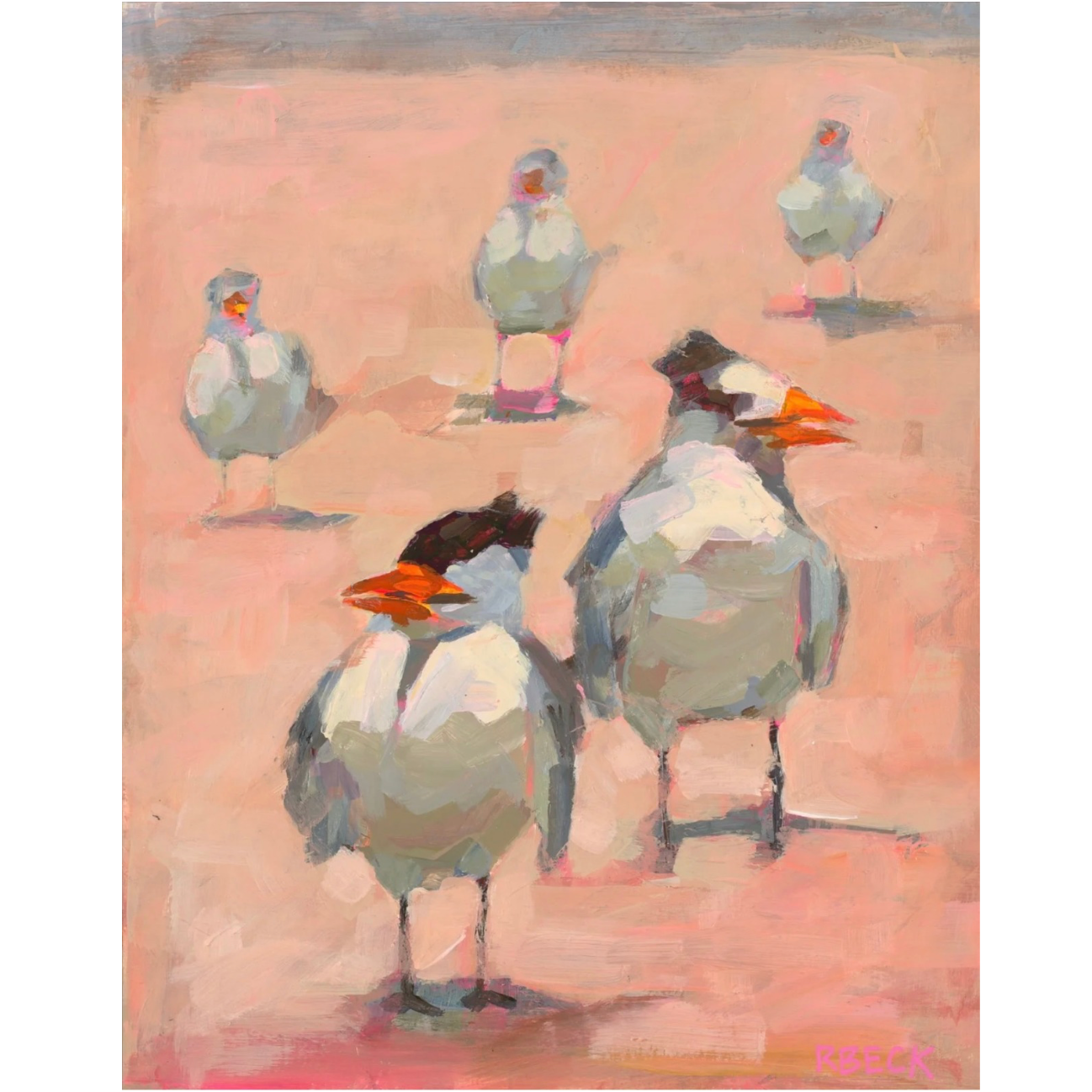 8x10 Tern Around Print