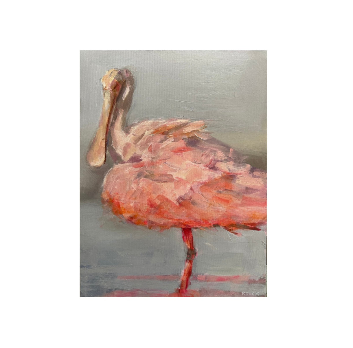 8x10 Spoonbill Print