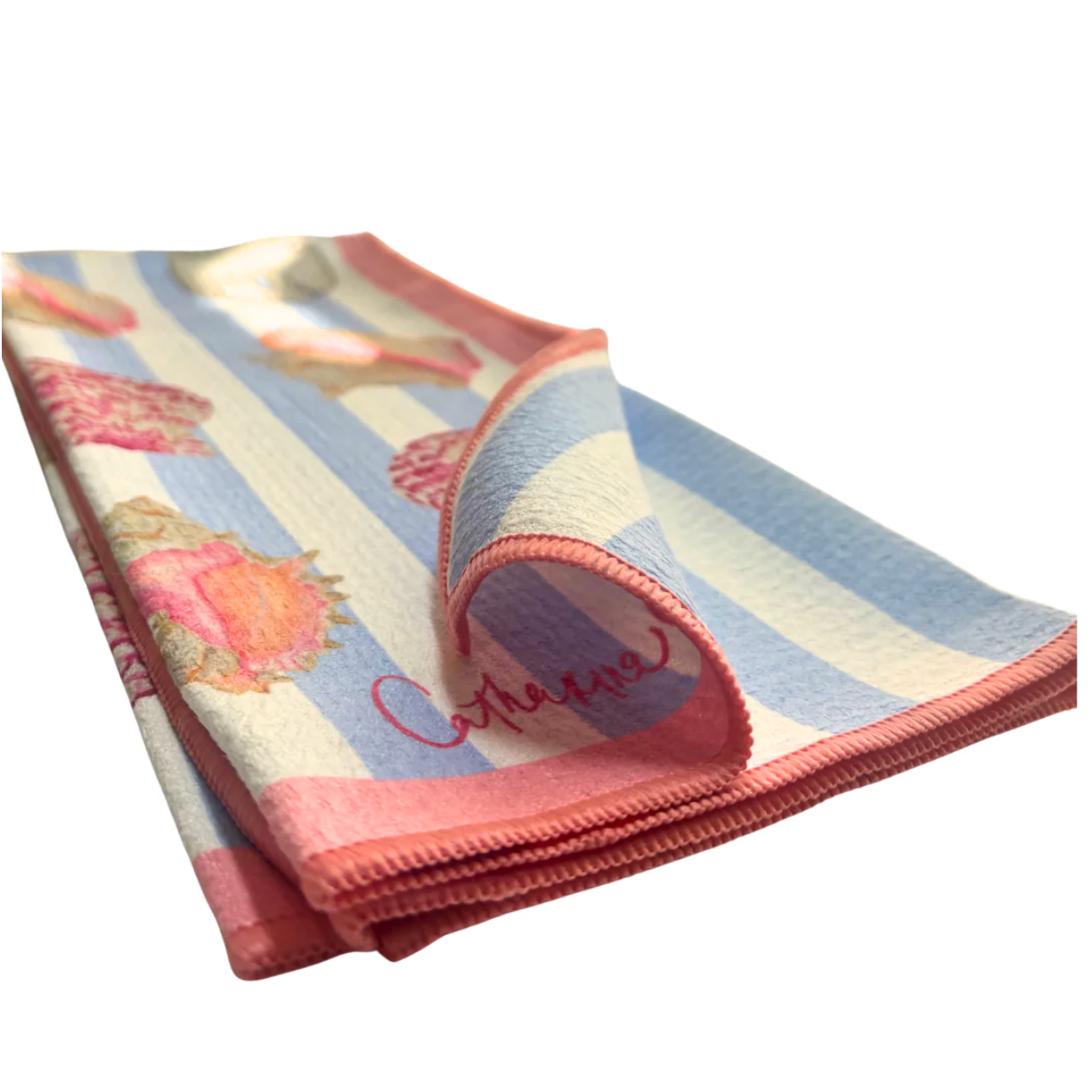 Shell Collector Tea Towel