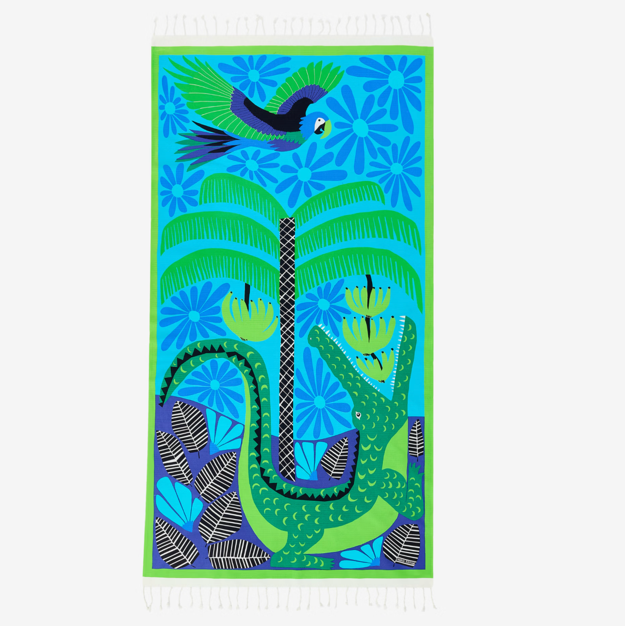Fouta 100 mangrove blue