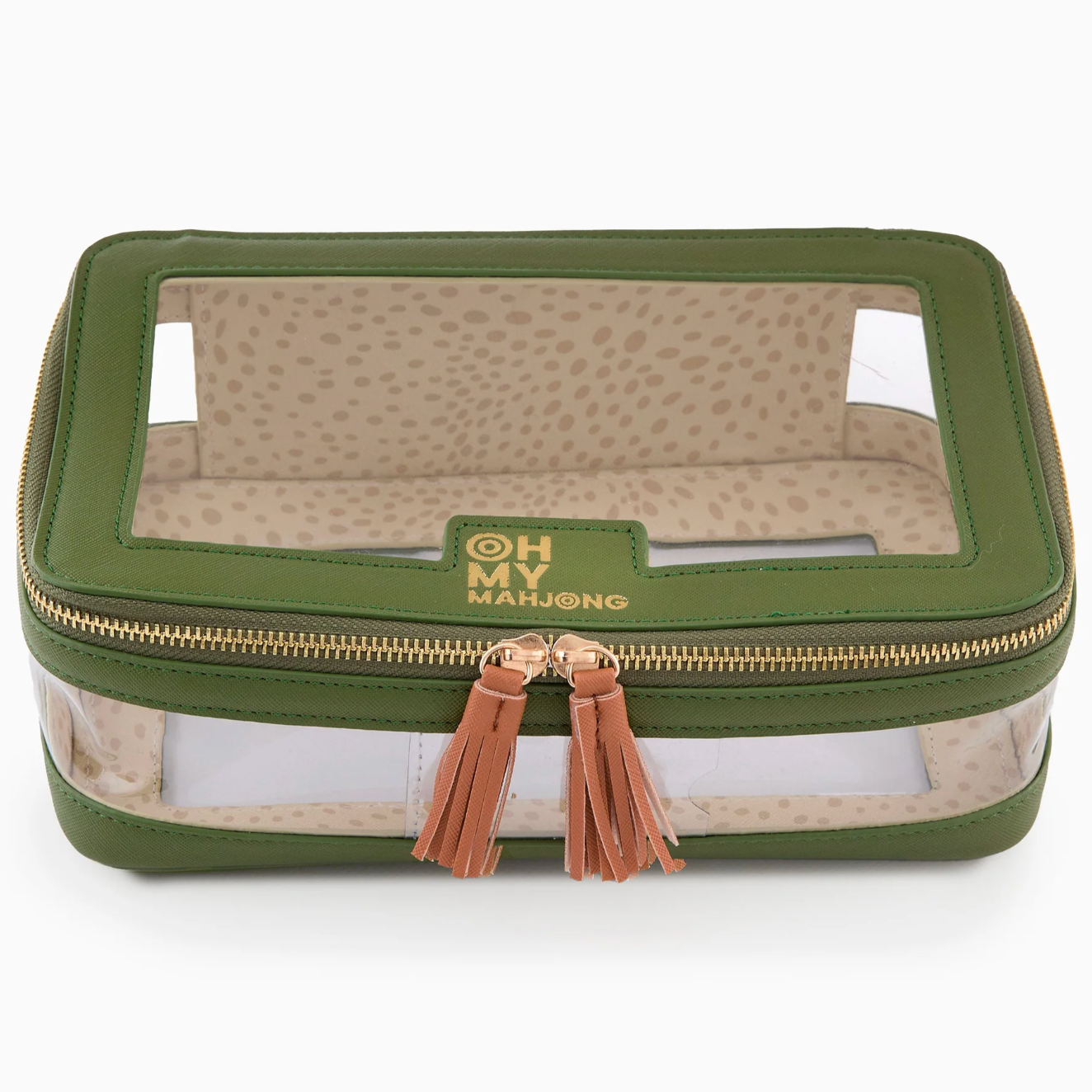 Olive Tile Storage Bag