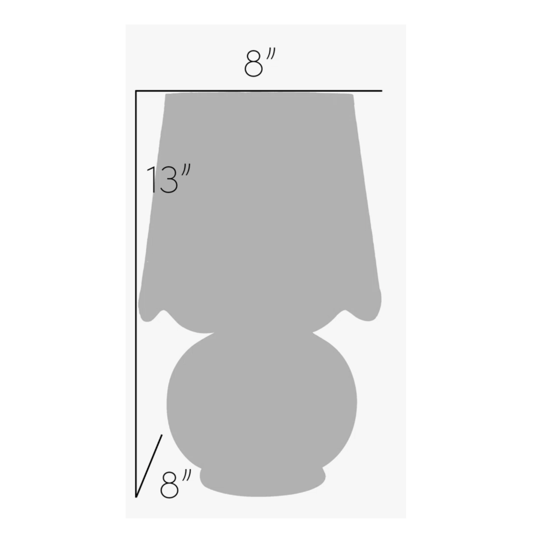Stella Diminuta Accent Table Lamp- Light Blue
