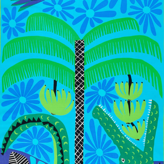 Fouta 100 mangrove blue