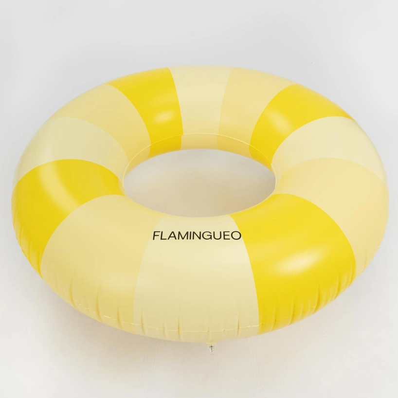 Yellow Donut Pool Float