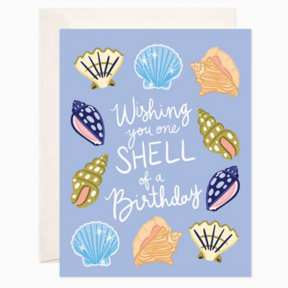 Shell of A Birthday Greeting Card - Birthday Card