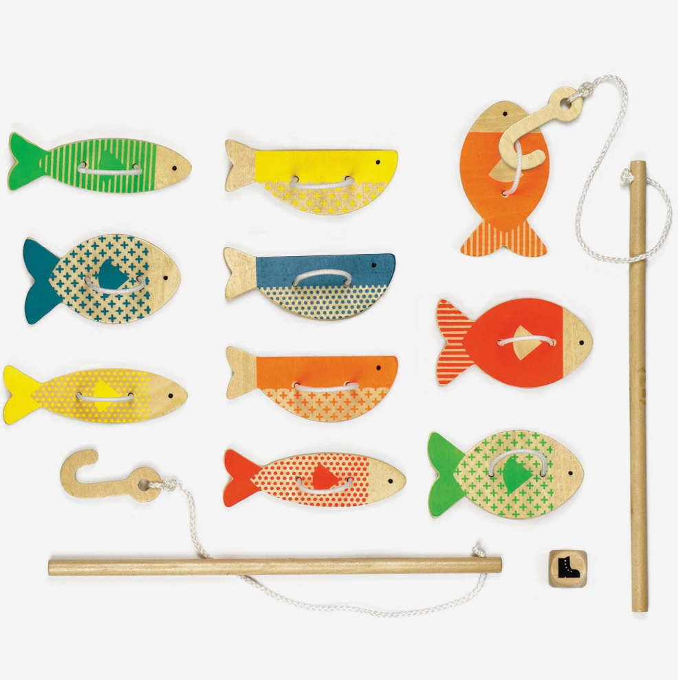 Wooden Fishing Game