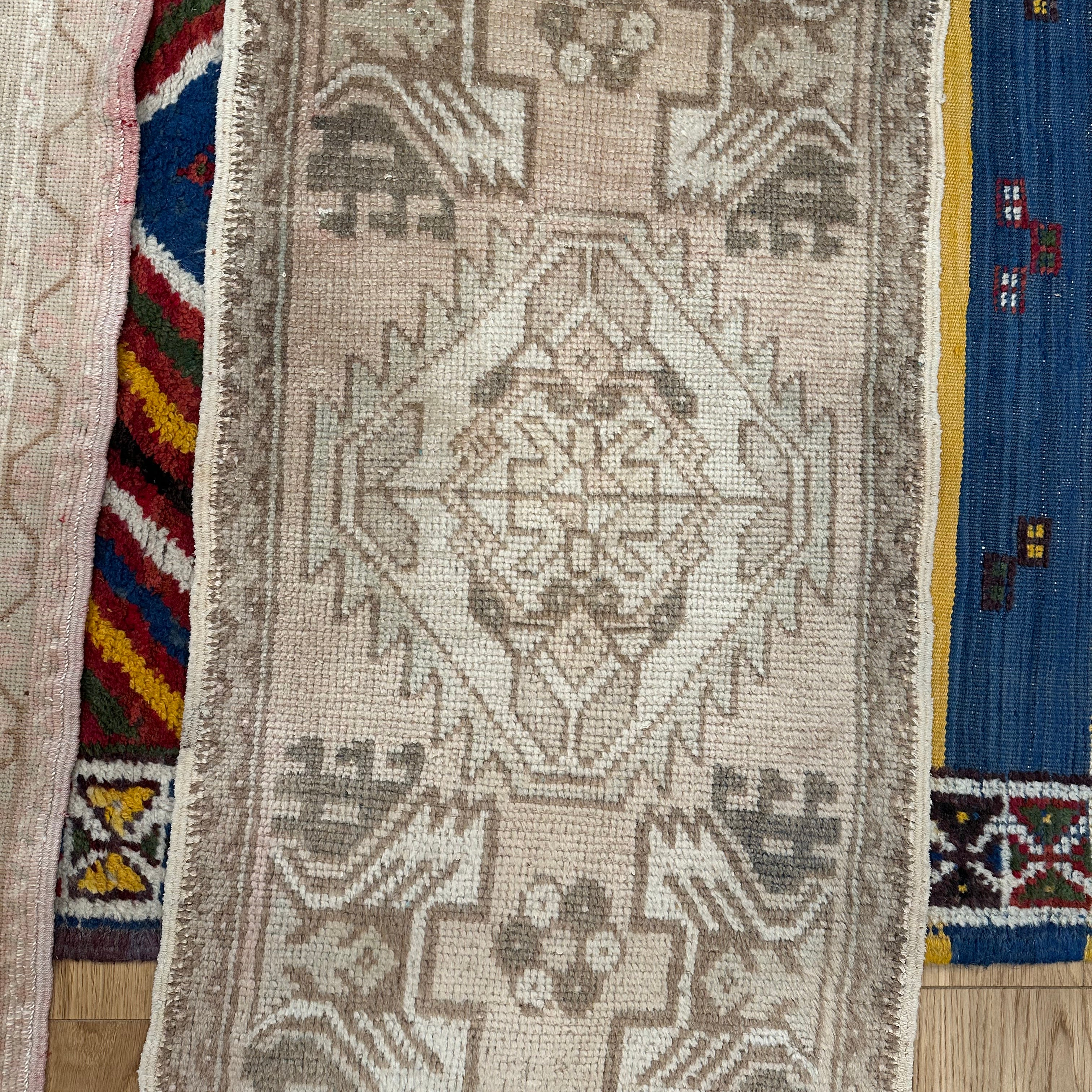 Vintage Mini - Pink and Brown