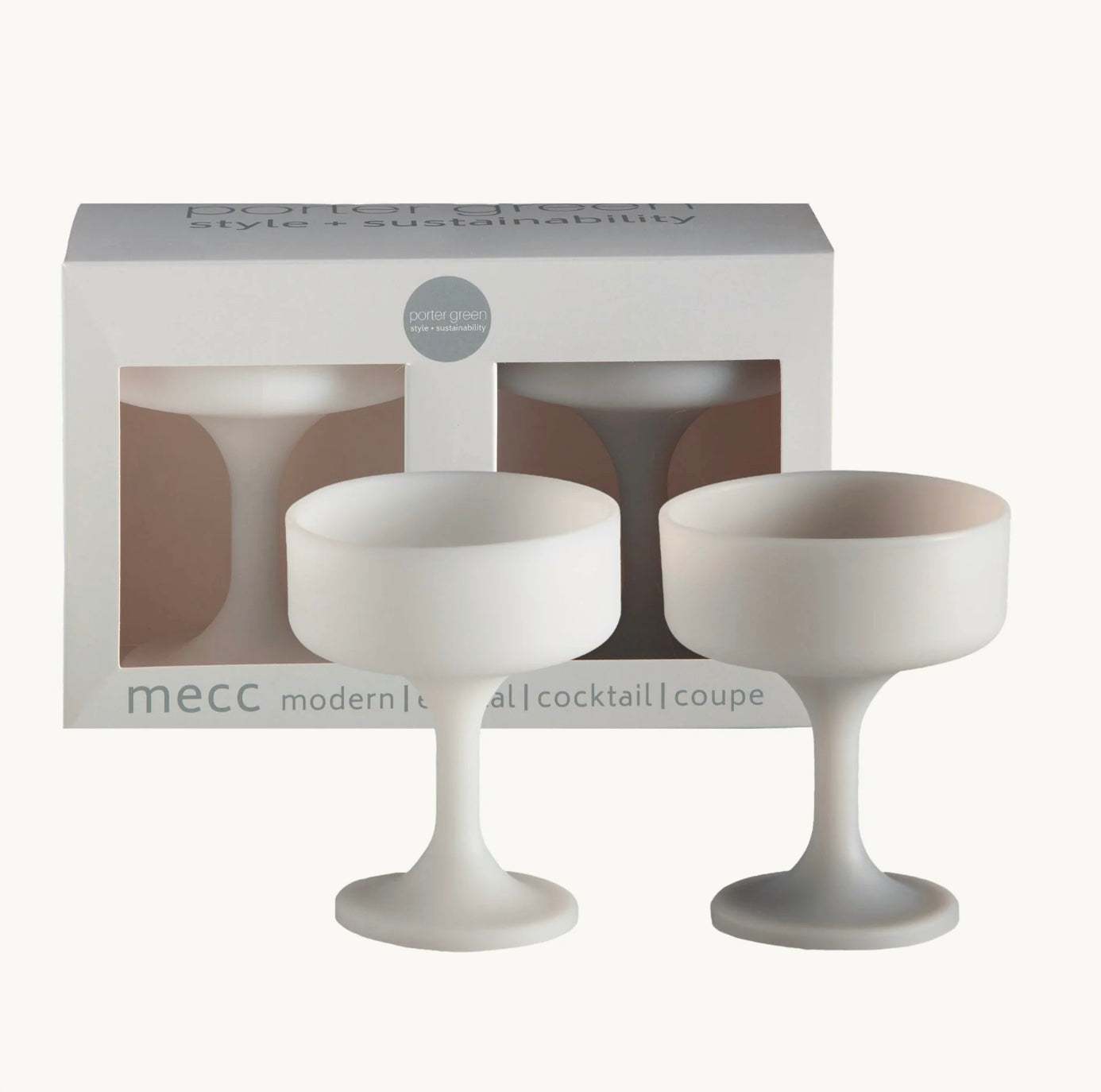 Mecc / Silicone Unbreakable Cocktail Coupes