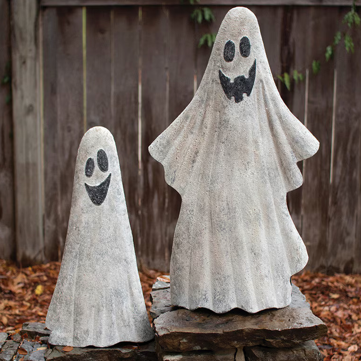 (S) PAINTED METAL GHOST