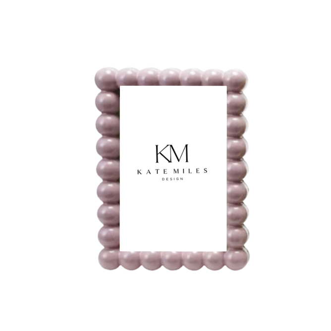 MDF Hobnail Photo Frame, 4 Colors