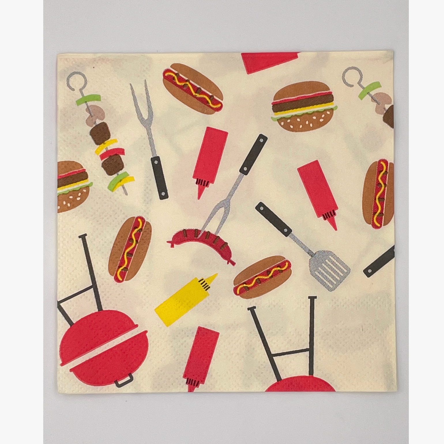 Funny Cocktail Napkins | Grillin and Chillin - Foil