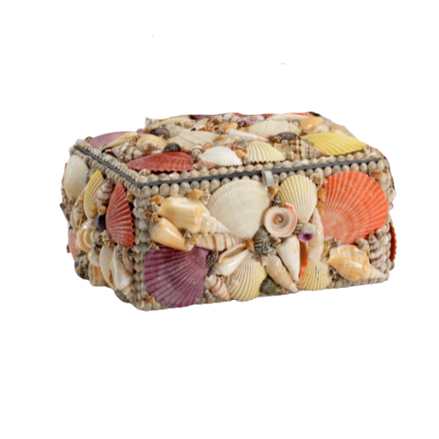(M) Pink Shell Box