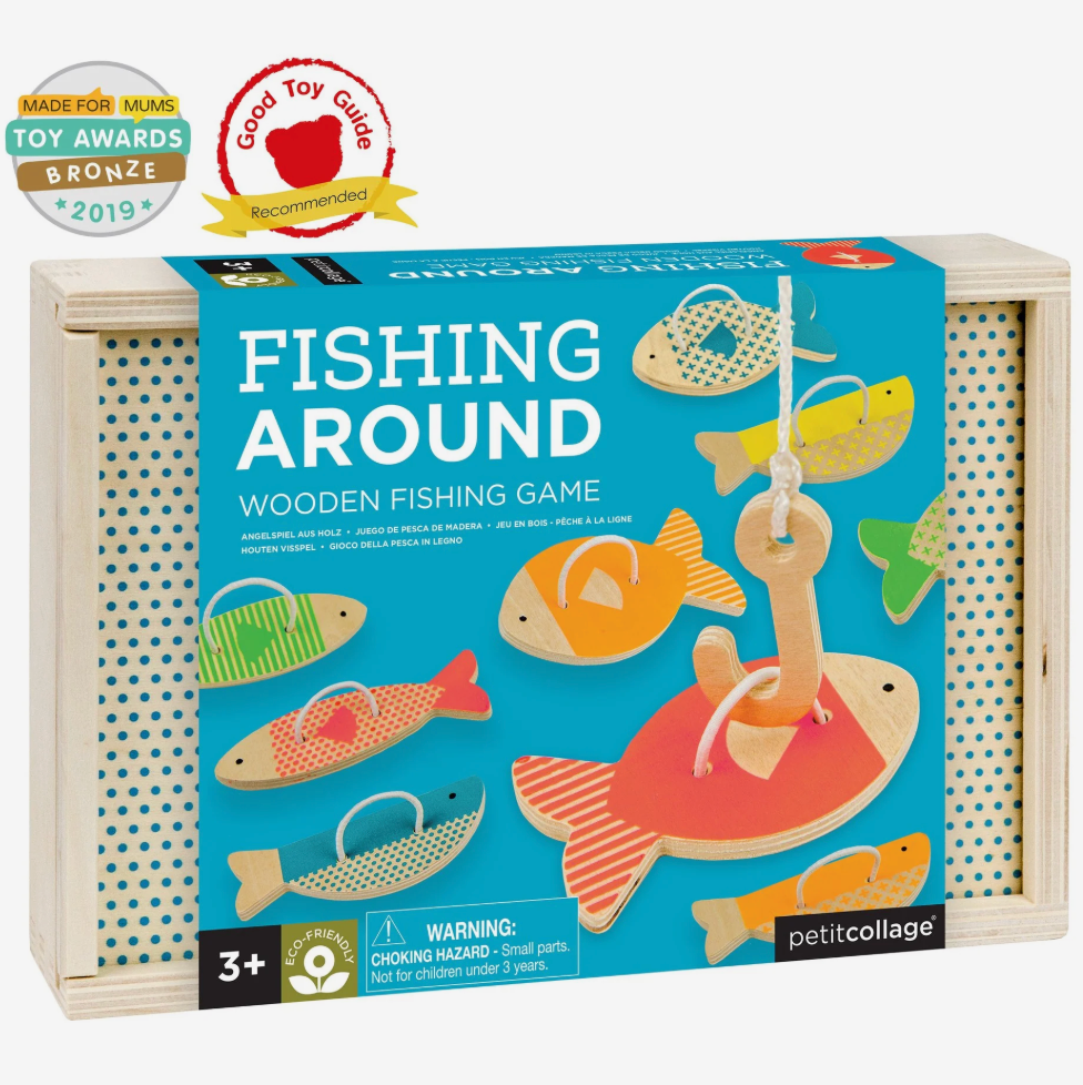 Wooden Fishing Game