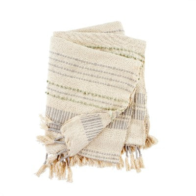 Beach House Throw (Silver/Grey)
