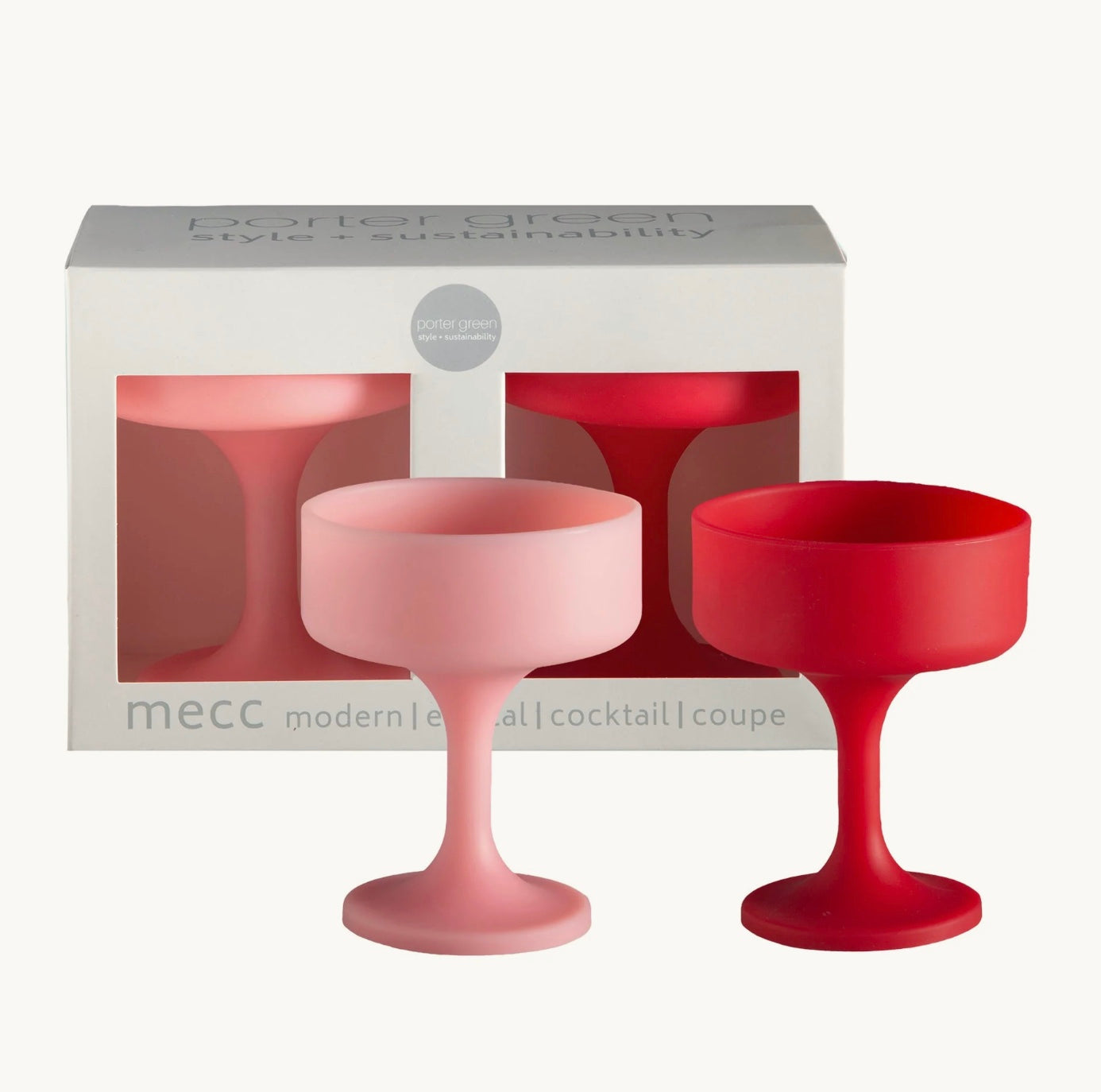Mecc / Silicone Unbreakable Cocktail Coupes