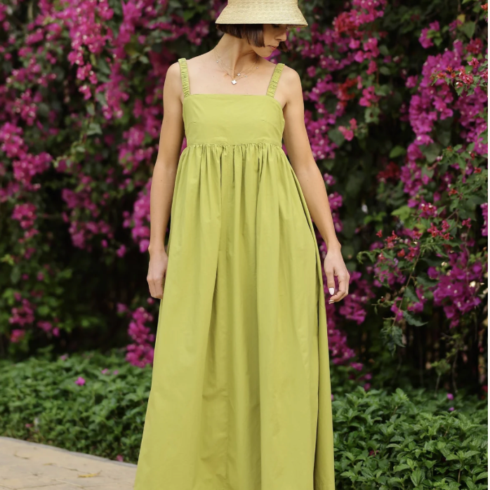 Laguna Sun Dress Sweet Lime