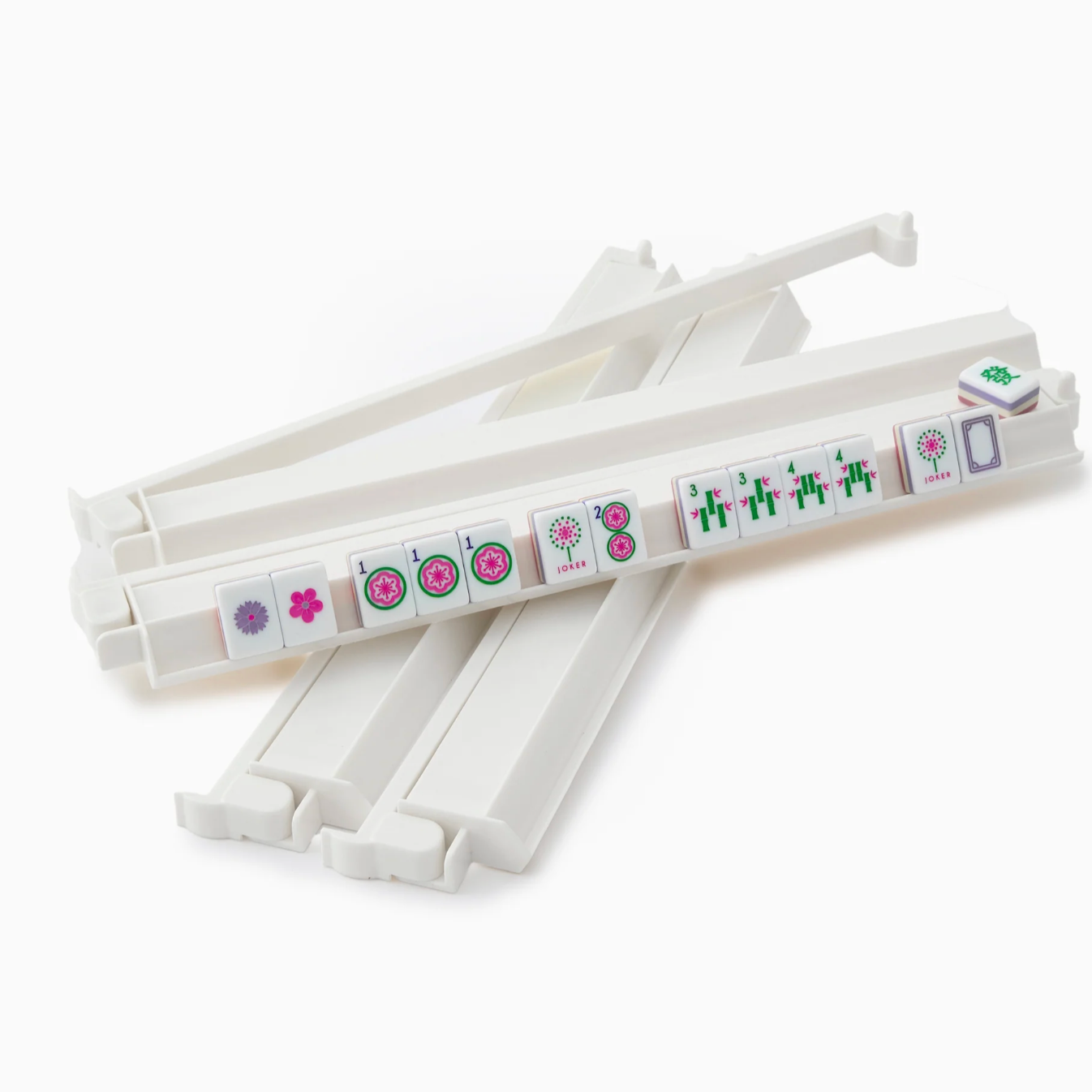 White Acrylic Racks and Pushers
