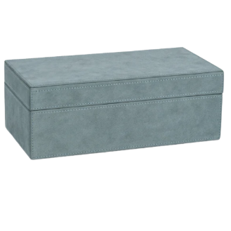 Suede lux box cote d'azur blue