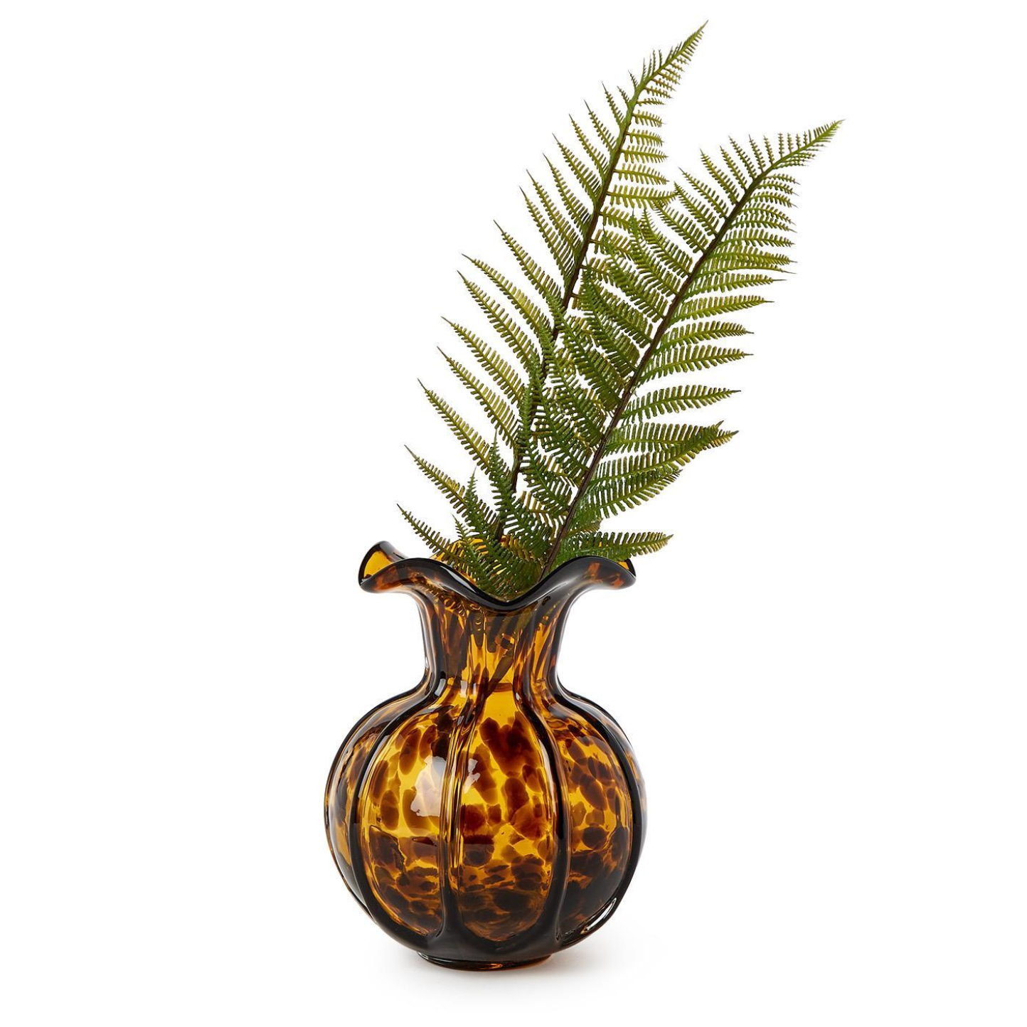 Ruffled Tortoise Vase