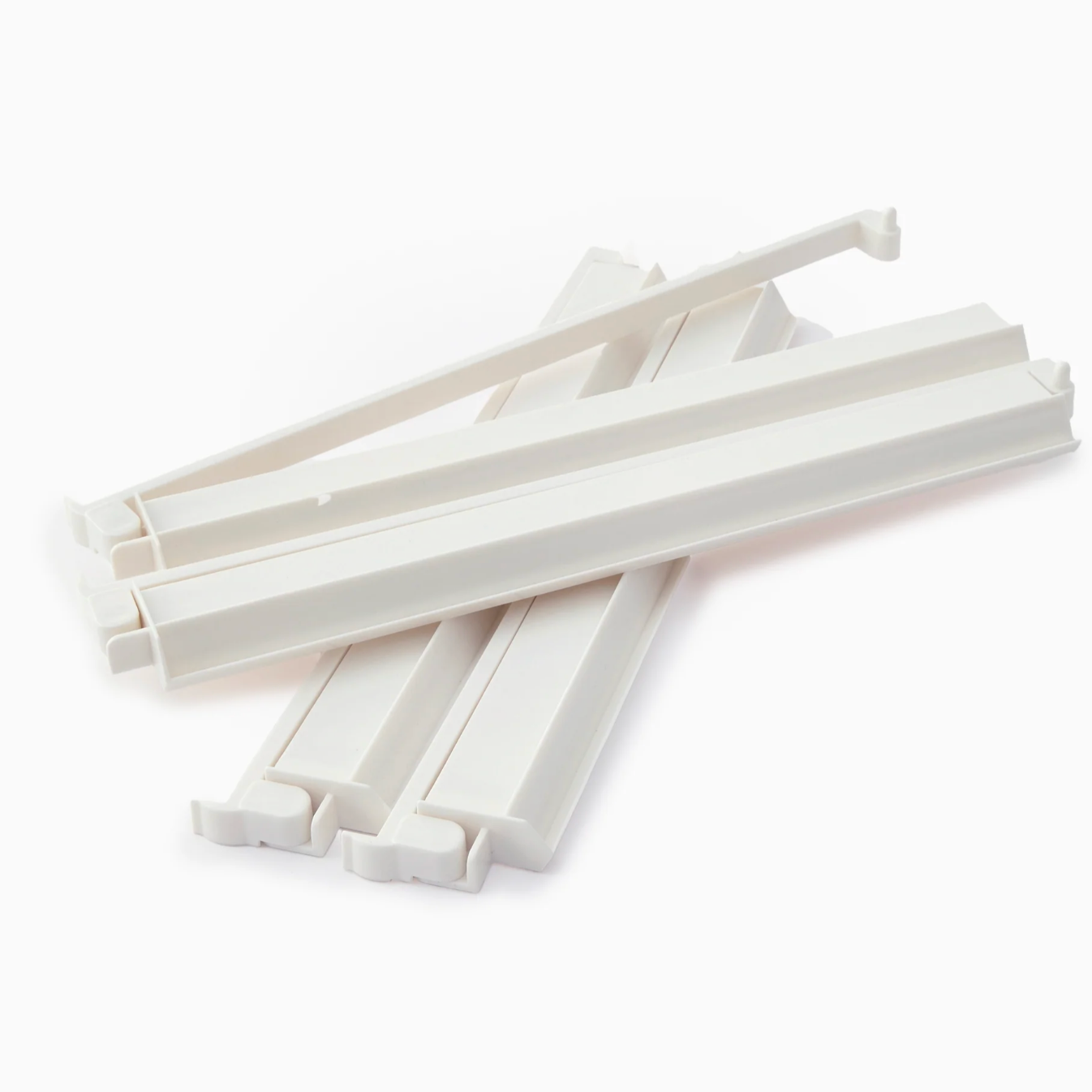 White Acrylic Racks and Pushers