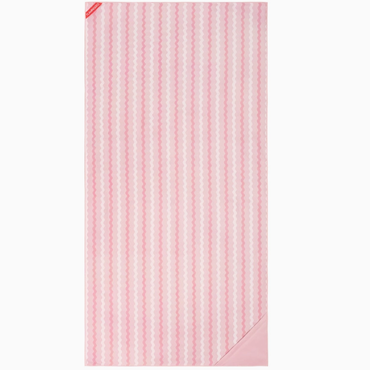 Pink Microfiber Beach Towel
