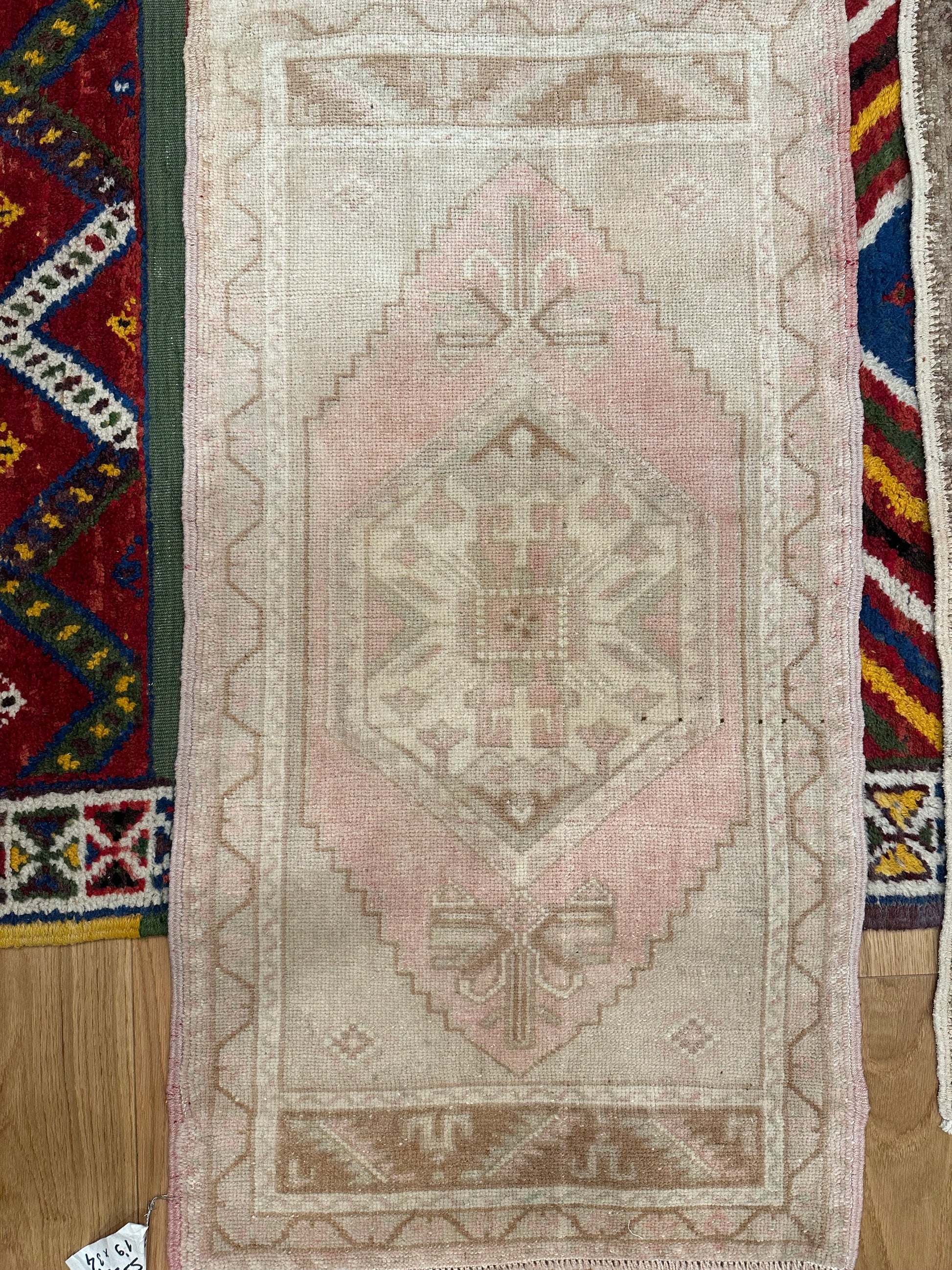Vintage Mini - Pink and Tan