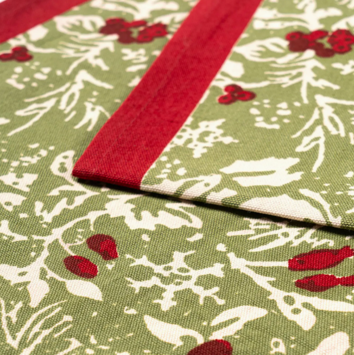 Baies De Houx Red & Green Runner